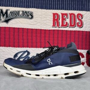 Size 12 - ON Cloudnova Navy White Men's Running Athletic Sneakers Shoes 26.99117